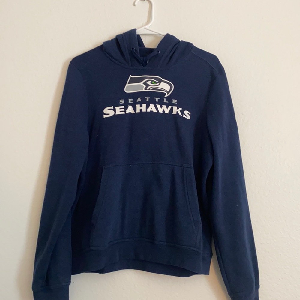 Nike Seahawks Navy Blue Hoodie